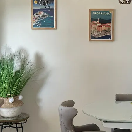 Lägenhet Bleu Corse, Entre Et Soleil Ajaccio (Corsica)